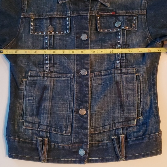 Richcow Jeans(RJ) Women's Blue Jean Jacket - Picture 15 of 16